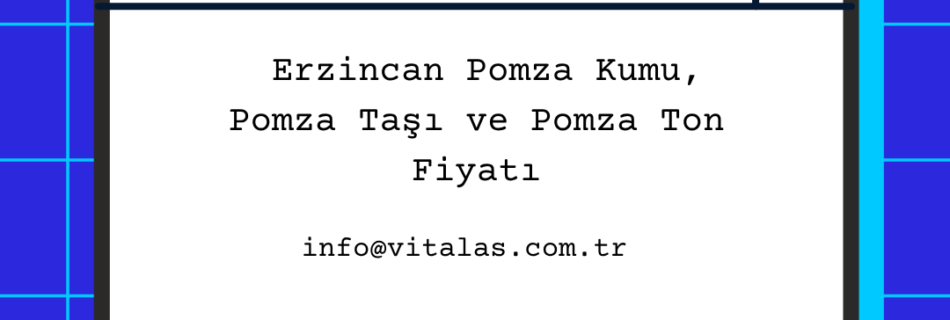 erzincan pomza
