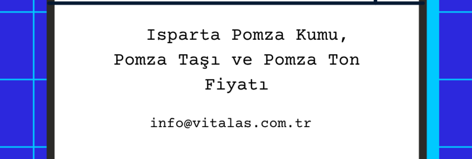 ısparta pomza